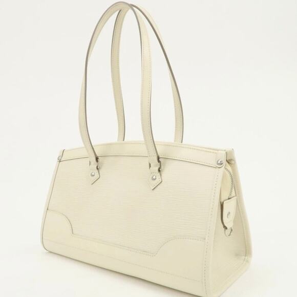💎✨Beautiful✨💎Authentic Louis Vuitton Epi Madeleine PM Hand Bag Ivoire White - Picture 3 of 15